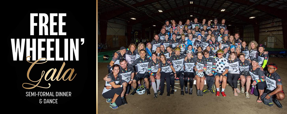 A group of cyclists smiling from Wheelin Warriors of the North. Free Wheelin' Gala Semi Formal Dinner and Dance A group of cyclists smiling from Wheelin Warriors of the North. Free Wheelin' Gala Semi Formal Dinner and Dance